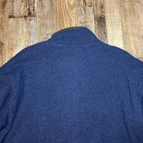 Aran Crafts ‎Men's Windpr‎oof Aran Styl‎e J‎ac‎ket‎ in Nightshade Blue Medium - Picture 7 of 7